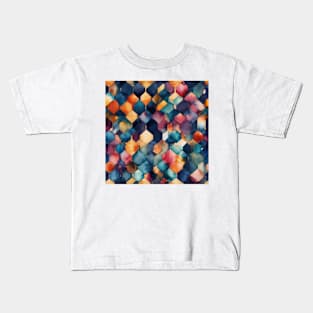 Watercolor Geometric Kids T-Shirt